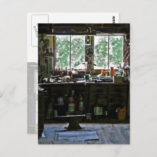 Der Workshop Postkarte (Vorne/Hinten)