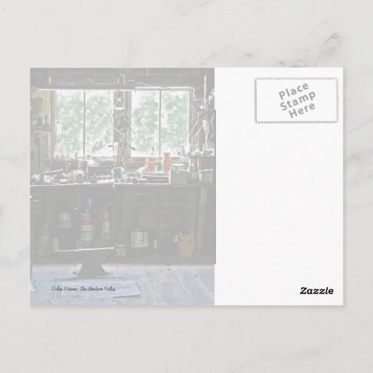 Der Workshop Postkarte (Rückseite)