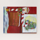 Der Workshop Weihnachten Whimsey Puzzle (Horizontal)