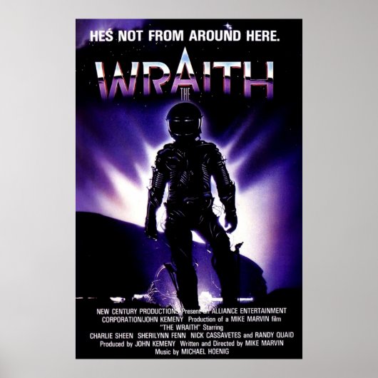 Der Wraith Poster (Vorne)