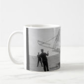 Der Wright-BruderEinflug Kaffeetasse (Links)