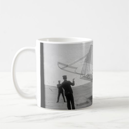 Der Wright-BruderEinflug Kaffeetasse (Links)