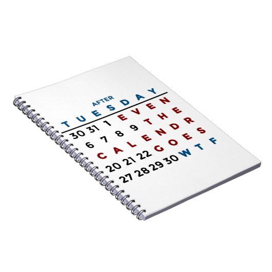 Der WTF-Kalender Notizblock (Rechte Seite)