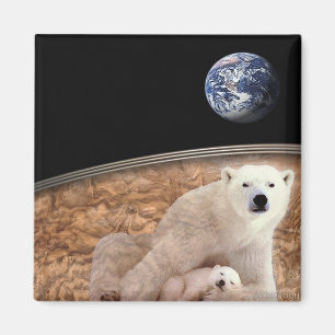 DER WUNDERBARE EISBÄR MAGNET