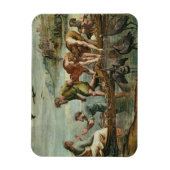 Der wunderbare Entwurf der Fische (Cartoon für die Magnet (Vertikal)