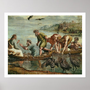 Der wunderbare Entwurf der Fische (Cartoon für die Poster