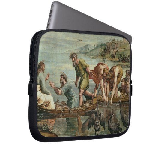 Der wunderbare Entwurf der Fische (Cartoon für Laptopschutzhülle (Vorne Rechts)