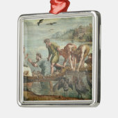 Der wunderbare Entwurf der Fische (Cartoon für Silbernes Ornament (Links)