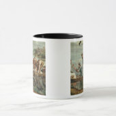 Der wunderbare Entwurf der Fische (Cartoon für Tasse (Zentrum)