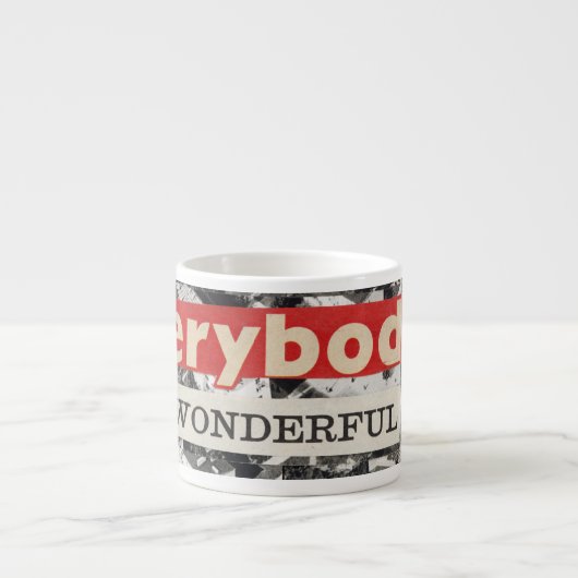 Der wunderbare Espressocup Espressotasse (Vorderseite)