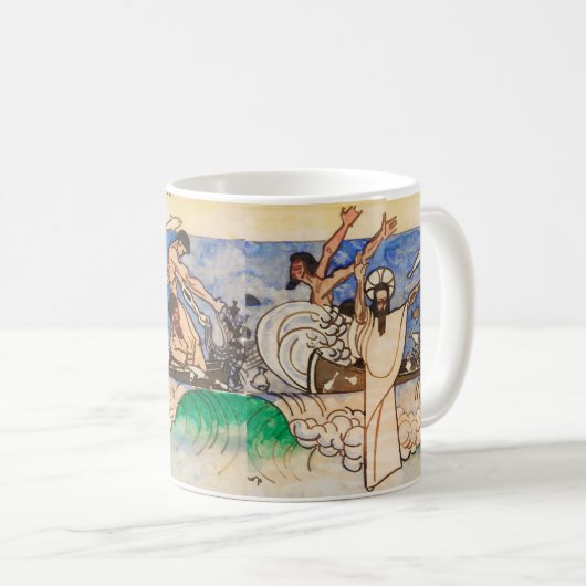 Der wunderbare Fang Jan Toorop Kaffeetasse (VorderseiteRechts)