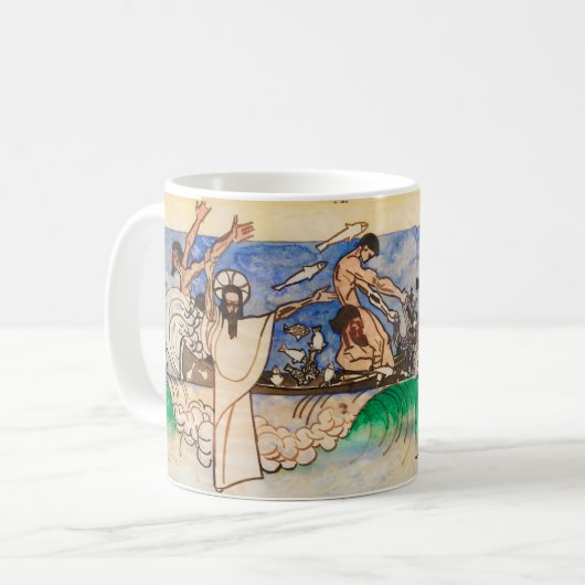 Der wunderbare Fang Jan Toorop Kaffeetasse (Vorderseite Links)