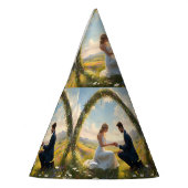 Der wunderbare Hochzeitsvorschlag, das Papier Part Partyhütchen (Links)