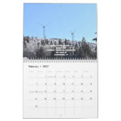 Der wunderbare World of Wind Turbines Wall Calenda Kalender (Feb 2027)