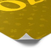 Der wunderbare Zauberer des Literaturposters OZ Poster (Ecke)