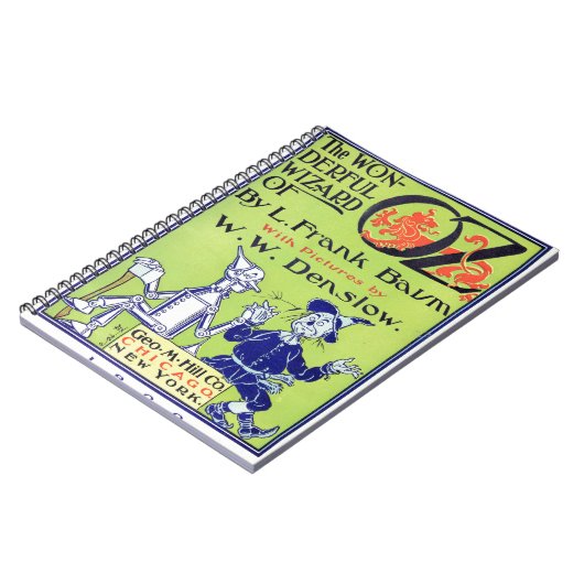 Der wunderbare Zauberer von Oz -- 1900 Notizblock (Linke Seite)