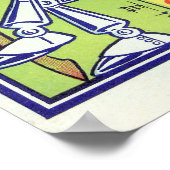 Der wunderbare Zauberer von Oz — 1900 Poster (Ecke)