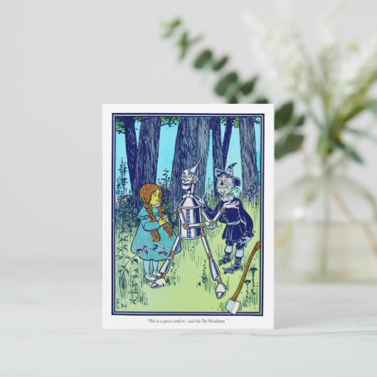 Der wunderbare Zauberer von Oz: Das ist ein großar Postkarte (Stehend Vorderseite)