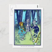 Der wunderbare Zauberer von Oz: Das ist ein großar Postkarte (Vorne/Hinten)