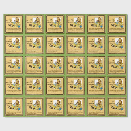 Der wunderbare Zauberer von Oz Geschenkpapier (Flach)