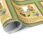 Der wunderbare Zauberer von Oz Geschenkpapier (Rolleneckpunkt)