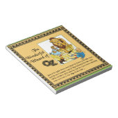 Der wunderbare Zauberer von Oz Notizblock (angewinkelt)