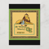 Der wunderbare Zauberer von Oz Postkarte (Vorderseite)