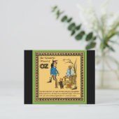 Der wunderbare Zauberer von Oz Postkarte (Stehend Vorderseite)