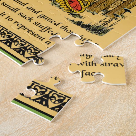 Der wunderbare Zauberer von Oz Puzzle (Seite)