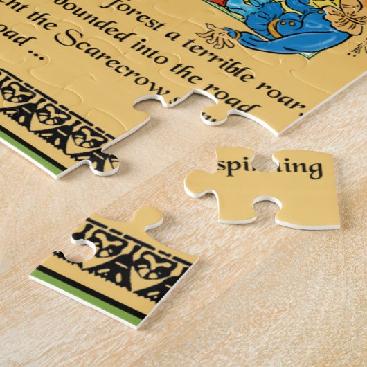 Der wunderbare Zauberer von Oz Puzzle (Seite)