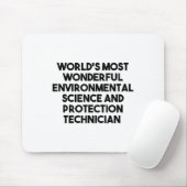 Der wunderbarste Schutz der Umweltwissenschaften Mousepad (Mit Mouse)