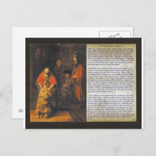 Der Wunderjunge. Postkarte (Vorne/Hinten)