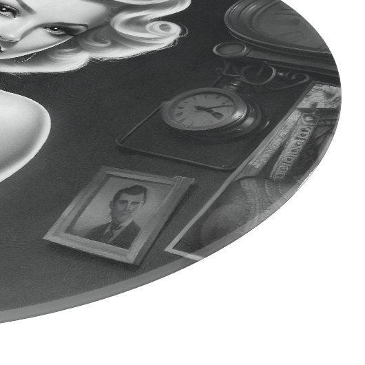 Der wunderschöne Blick auf die Wissenschaft von Xz Schneidebrett (Ecke)