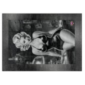 Der wunderschöne Blick auf die Wissenschaft von Xz Schneidebrett (Vorderseite)