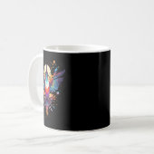 Der wunderschöne Hummingbird Bird Watching Earth D Kaffeetasse (Vorderseite Links)