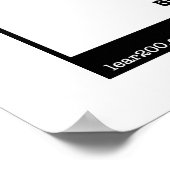 Der wunderschöne Käfer Poster (Ecke)