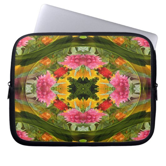 Der wunderschöne Sommergarten... Laptopschutzhülle (Vorderseite)
