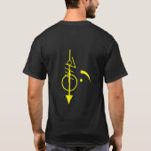 Der wunderschöne T - Shirt der Dunkelheit (Rückseite)