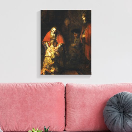 Der Wunderson Leinwanddruck (Insitu (Wohnzimmer))