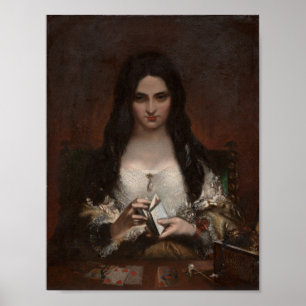 Der Wunsch (1840) von Theodor Matthias von Holst Poster