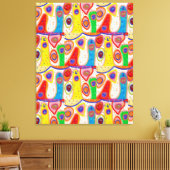 DER WUNSCH DER PARENTHOUT LEINWANDDRUCK (Insitu (Wohnzimmer))