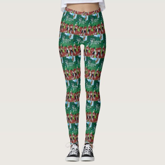 "Der Wunsch Foxes " Leggings (Vorderseite)