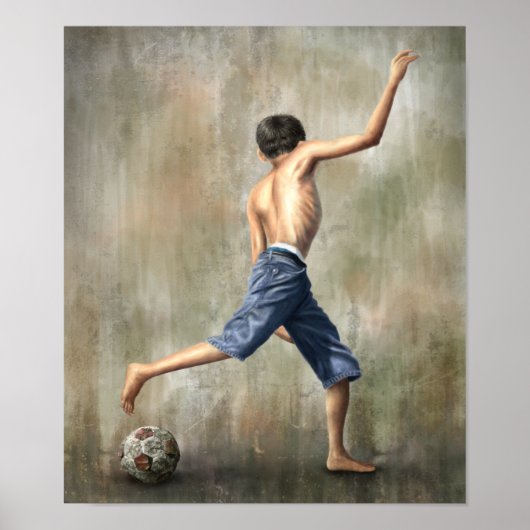 Der Wunsch - Jackie Liao - Fußball Futebol Futbol Poster (Vorne)