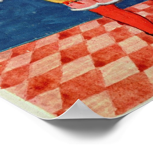 Der Würfel Poster (Ecke)