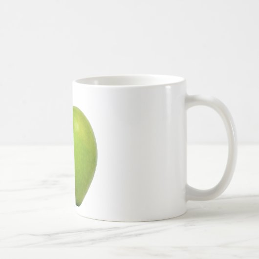 Der Wurm im Apfel Kaffeetasse (Rechts)