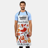 Der Wurstexperte Schürze (Getragen)