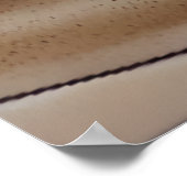 Der Wüstensee | AI Art Poster (Ecke)