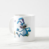 Der wütende Hase Kaffeetasse (Vorderseite Links)