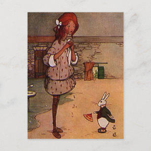 Der wütende Hase Postkarte