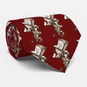 Der wütende Hutmacher Krawatte (Gerollt)